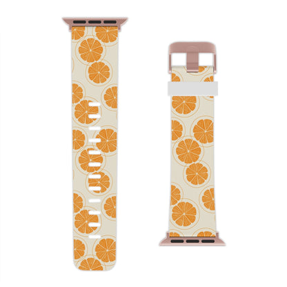 Citrus Burst Pattern Apple Watch Band - BOGO Cases