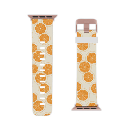 Citrus Burst Pattern Apple Watch Band - BOGO Cases