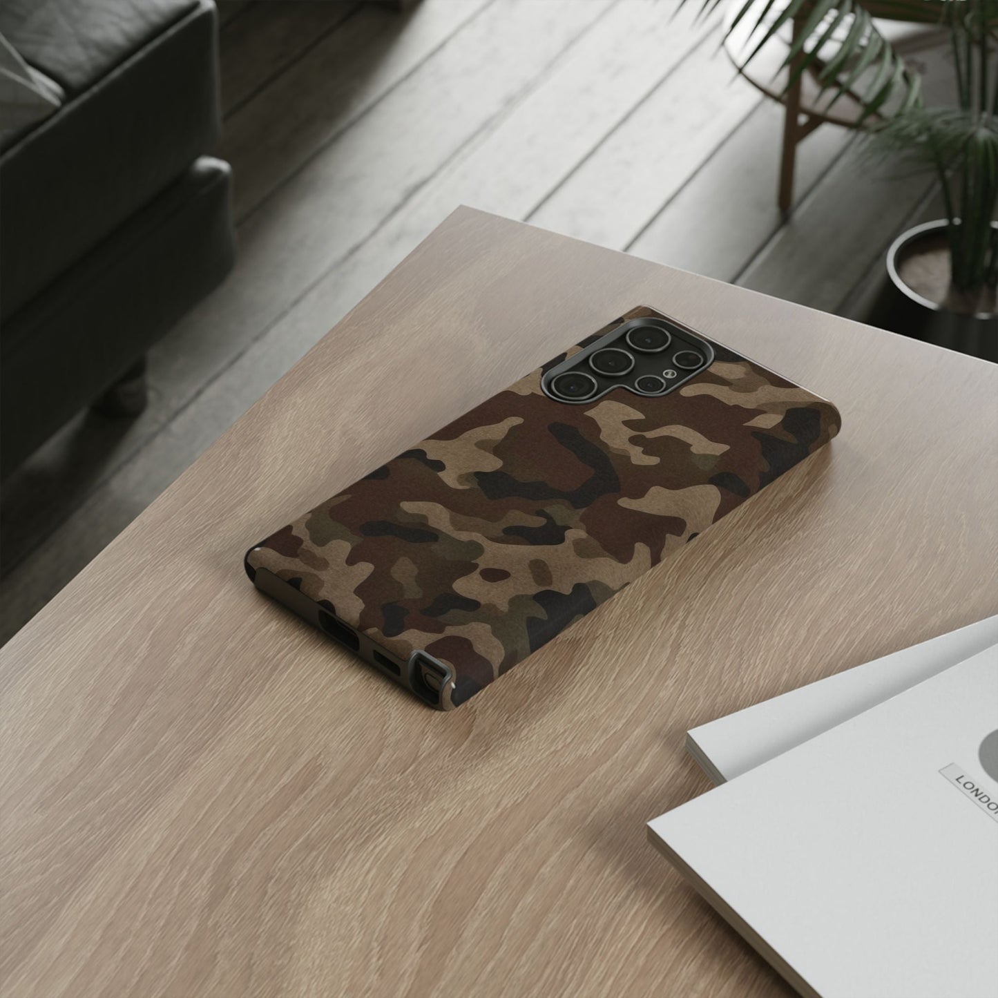 Classic Camouflage Samsung Galaxy Case – Rugged Military - Inspired Design - BOGO Cases