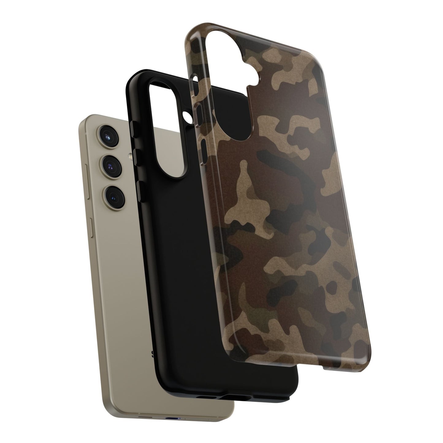 Classic Camouflage Samsung Galaxy Case – Rugged Military - Inspired Design - BOGO Cases