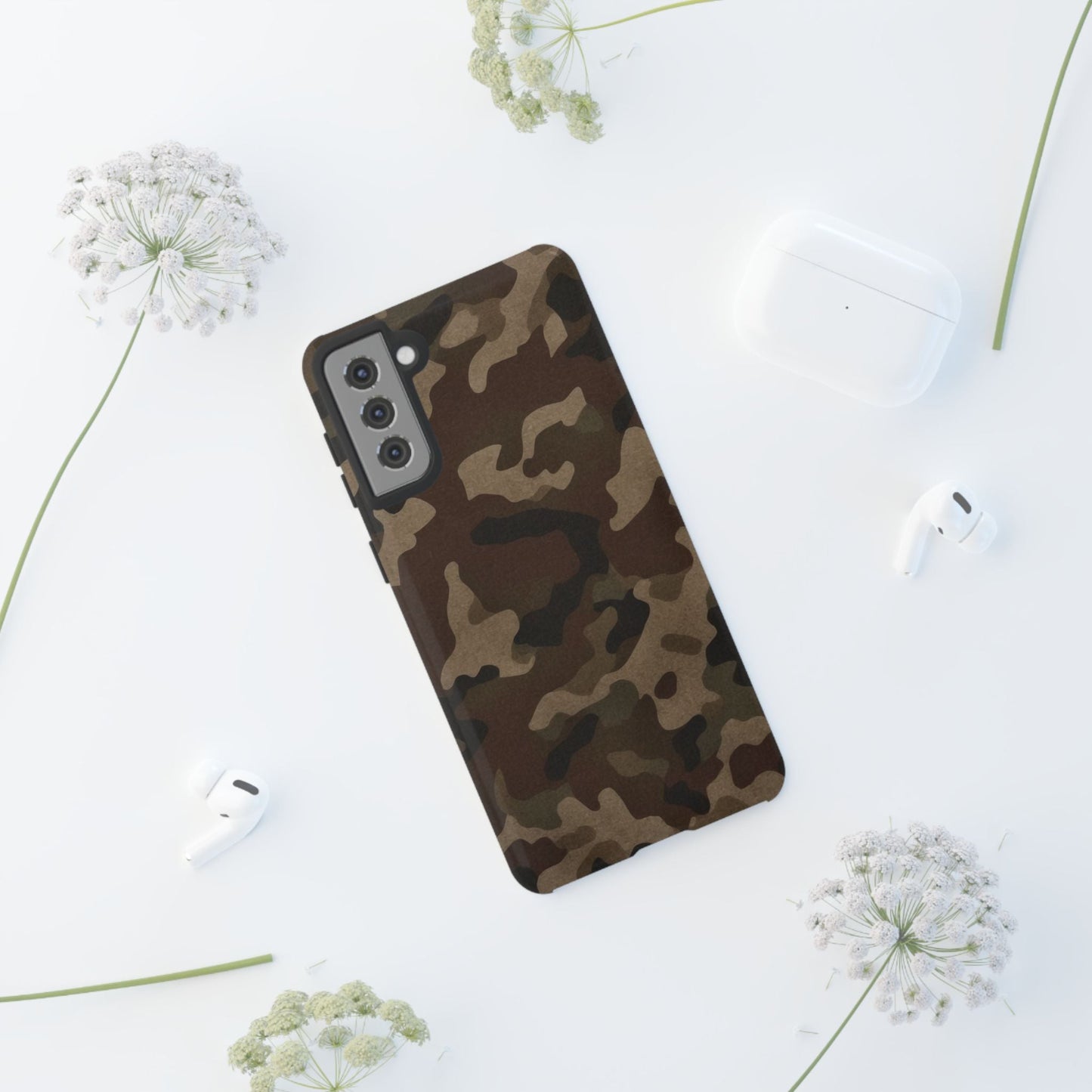 Classic Camouflage Samsung Galaxy Case – Rugged Military - Inspired Design - BOGO Cases
