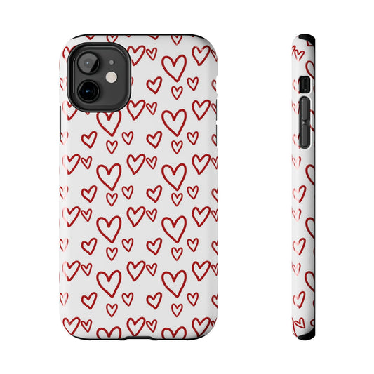 Classic Hearts iPhone Case - BOGO Cases