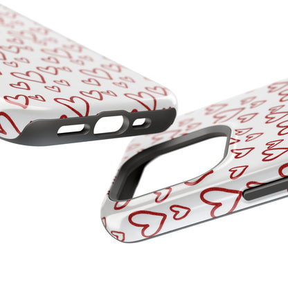 Classic Hearts MagSafe iPhone Case - BOGO Cases