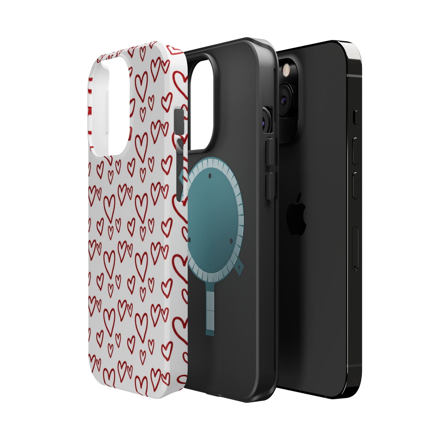 Classic Hearts MagSafe iPhone Case - BOGO Cases