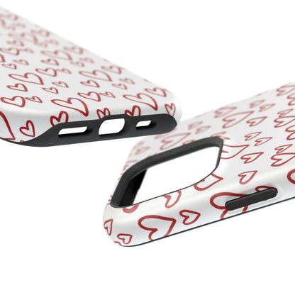 Classic Hearts MagSafe iPhone Case - BOGO Cases
