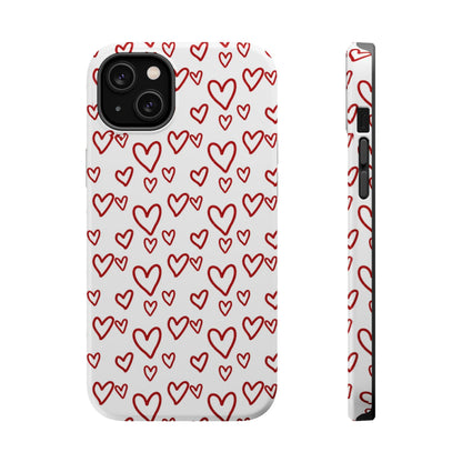 Classic Hearts MagSafe iPhone Case - BOGO Cases