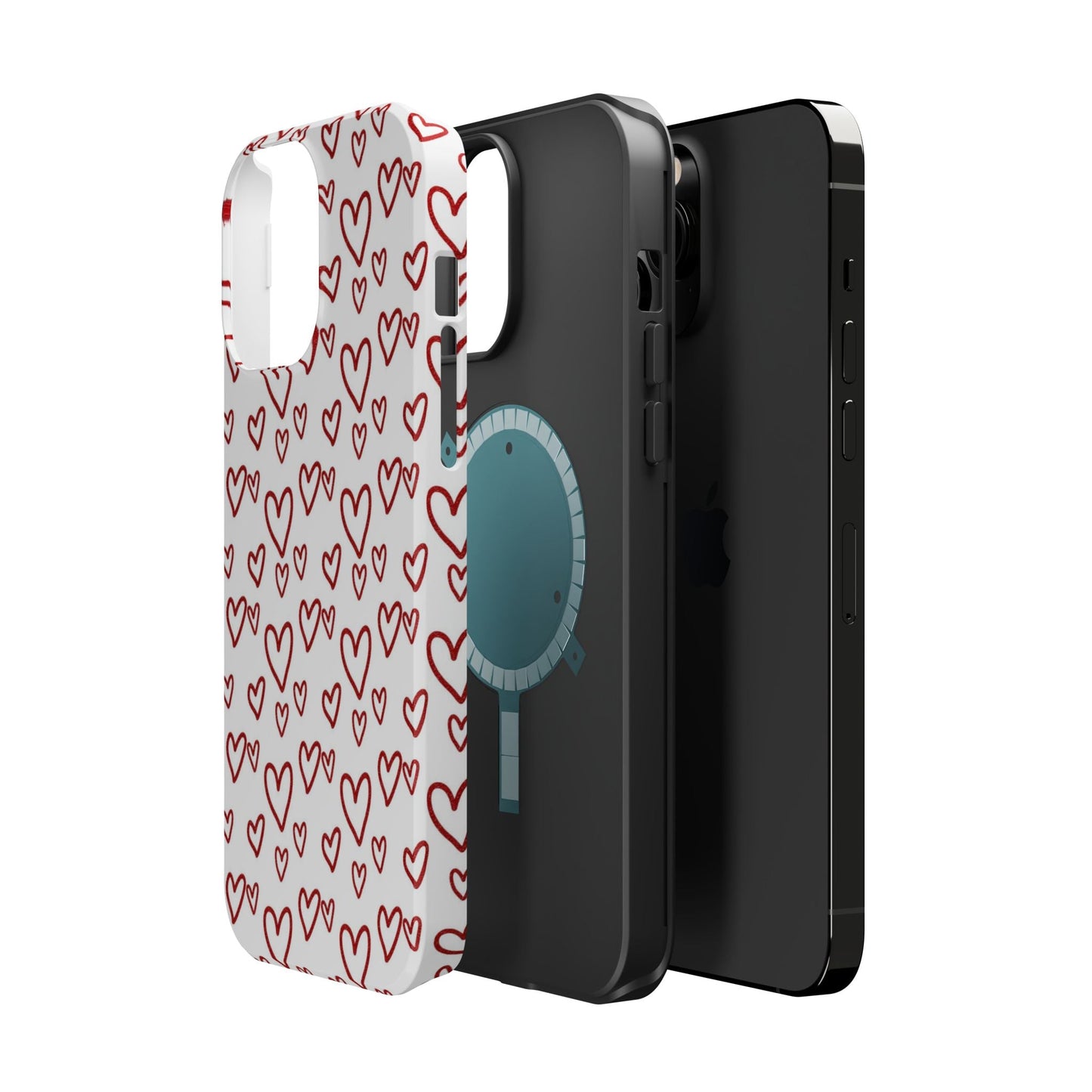 Classic Hearts MagSafe iPhone Case - BOGO Cases