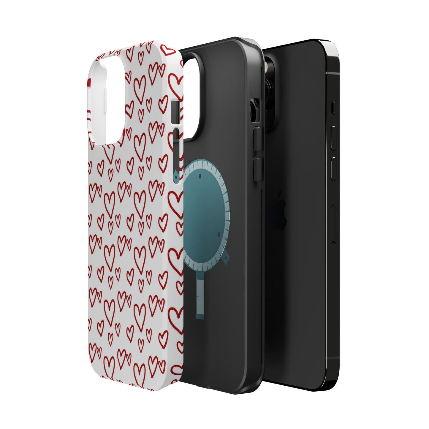 Classic Hearts MagSafe iPhone Case - BOGO Cases