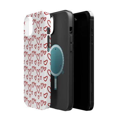 Classic Hearts MagSafe iPhone Case - BOGO Cases