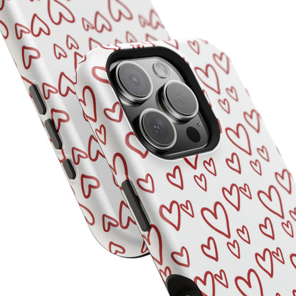 Classic Hearts MagSafe iPhone Case - BOGO Cases
