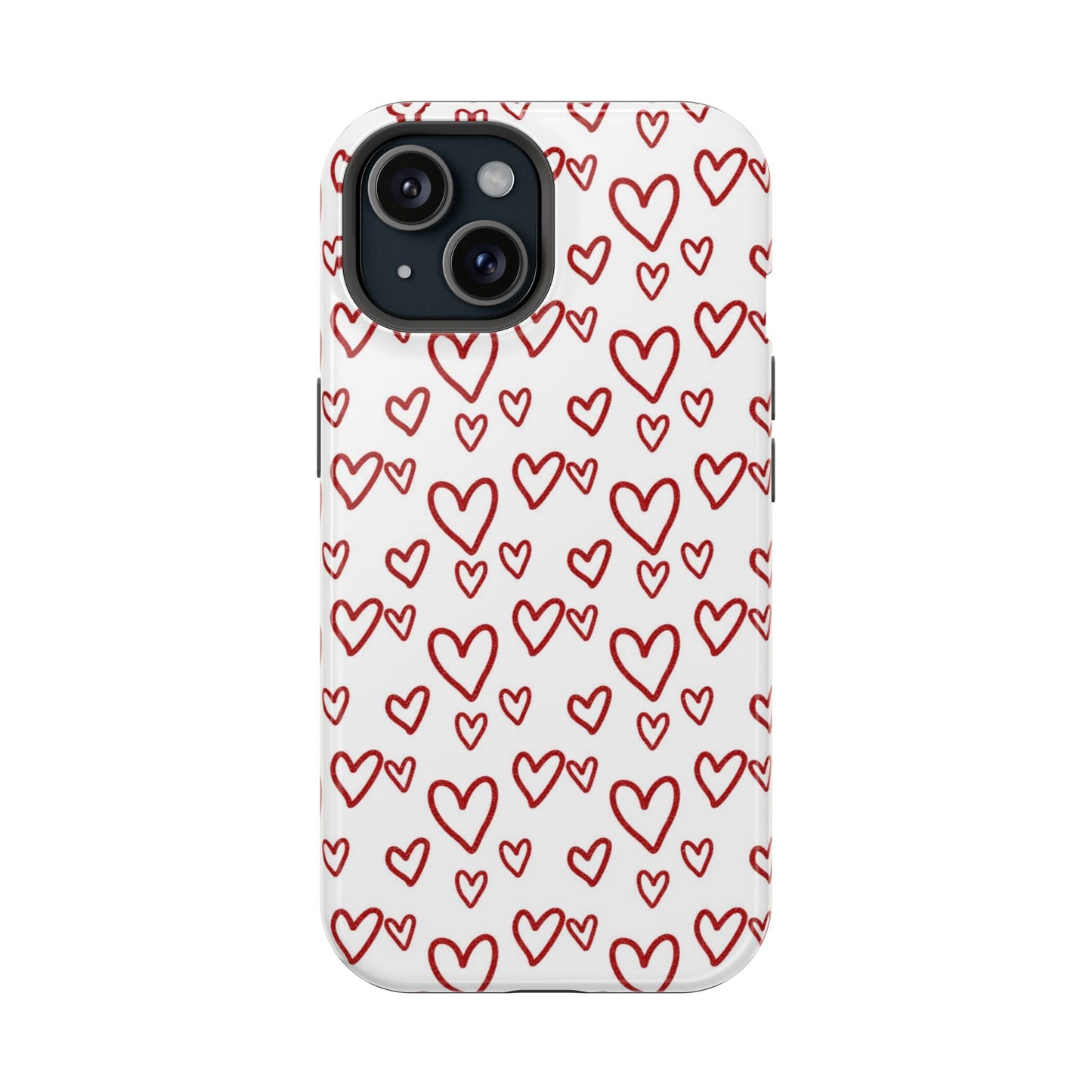 Classic Hearts MagSafe iPhone Case - BOGO Cases