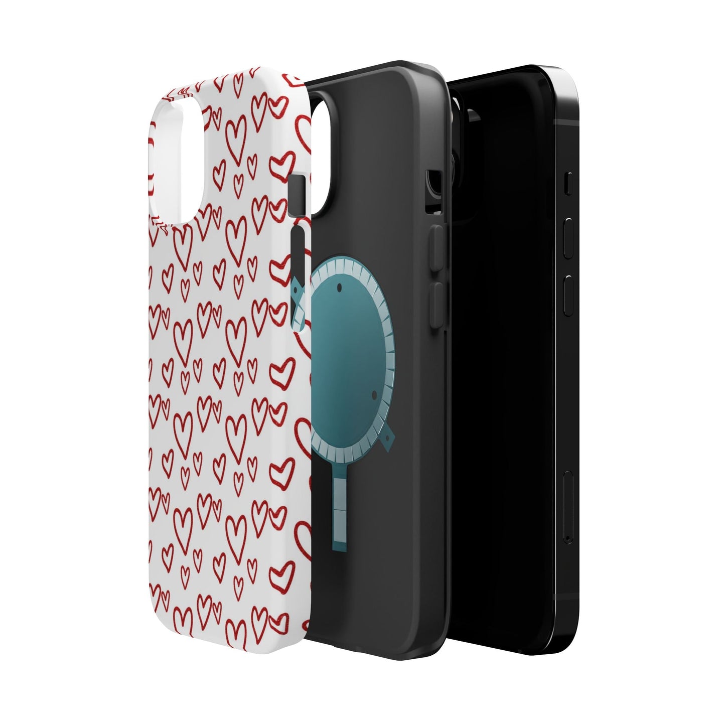 Classic Hearts MagSafe iPhone Case - BOGO Cases