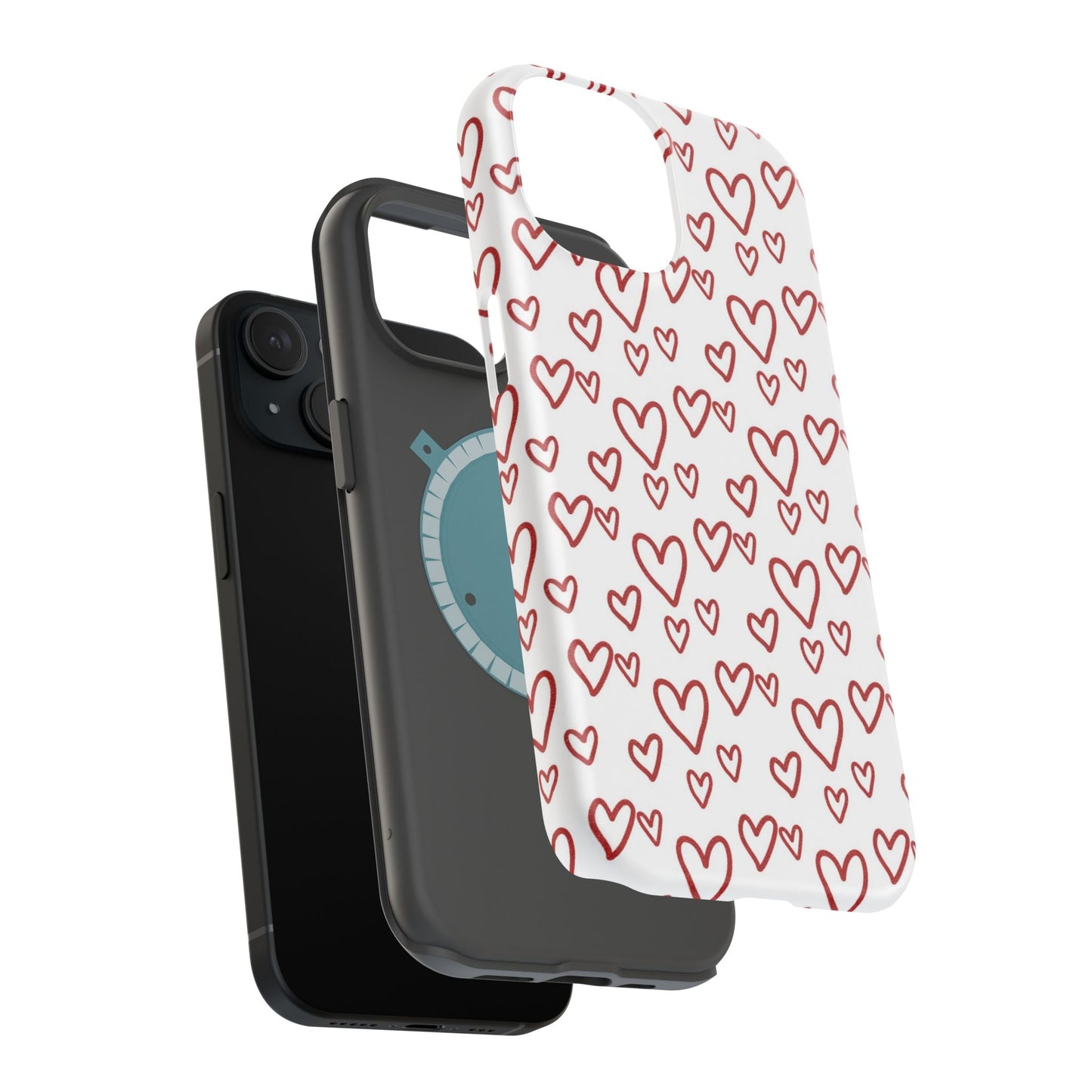 Classic Hearts MagSafe iPhone Case - BOGO Cases