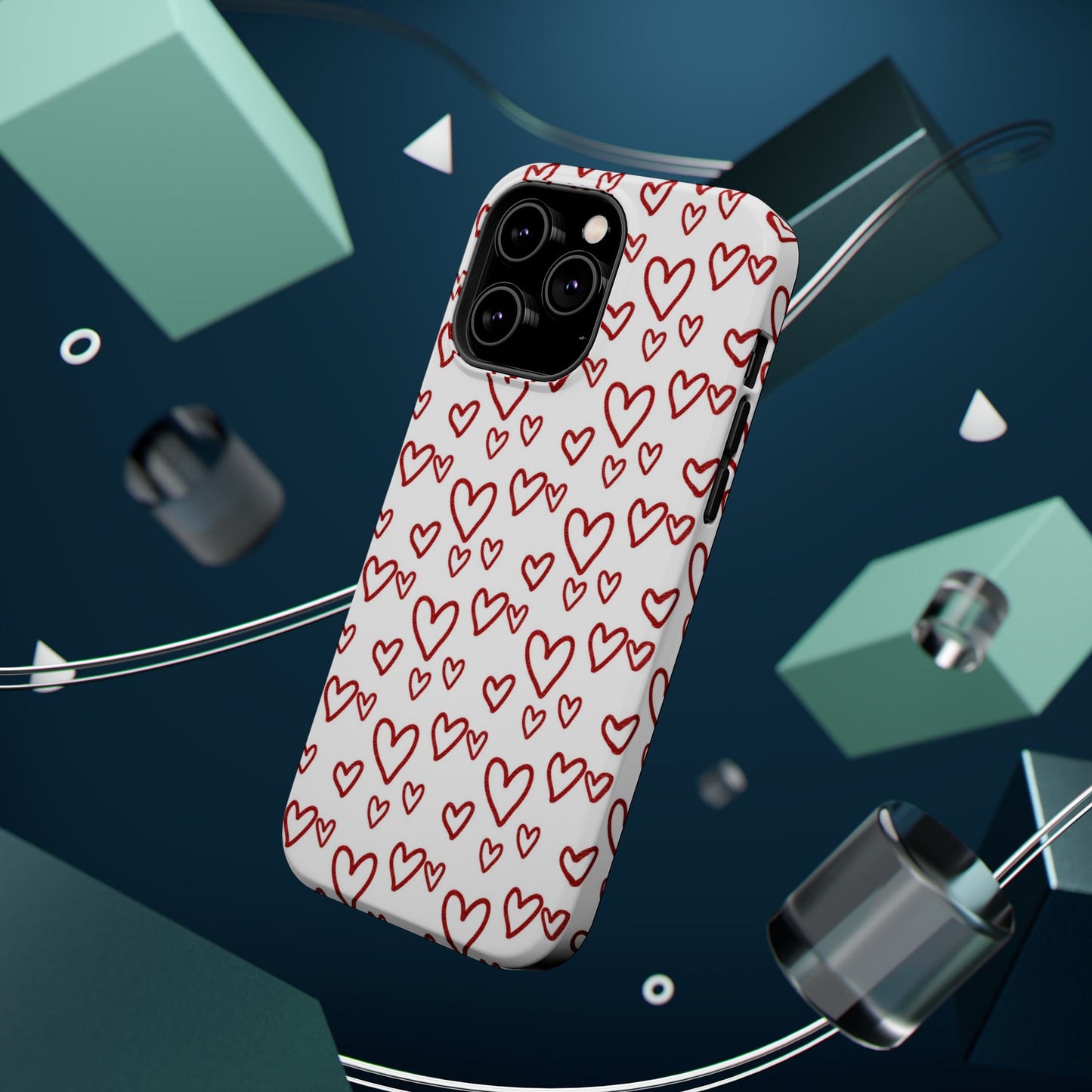 Classic Hearts MagSafe iPhone Case - BOGO Cases