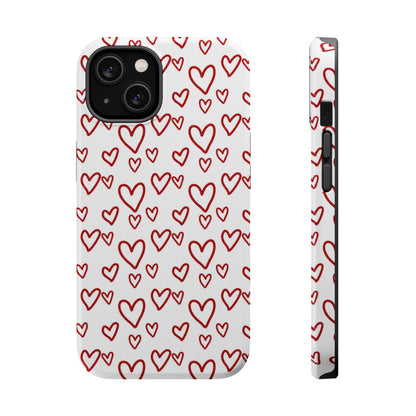 Classic Hearts MagSafe iPhone Case - BOGO Cases