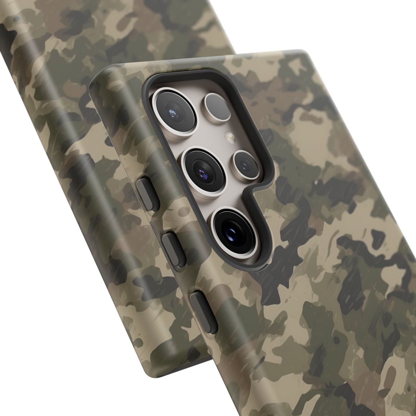 Classic Light Brown Camouflage – Premium Samsung Galaxy Case, Rugged and Stylish - BOGO Cases