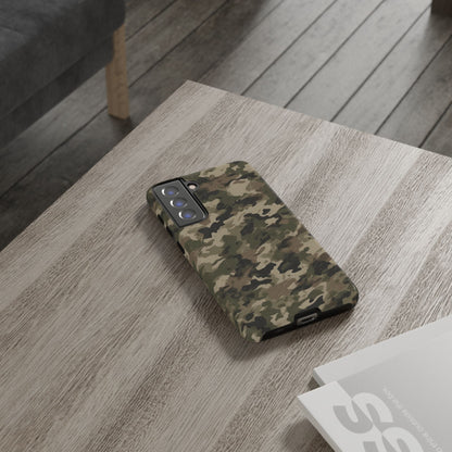 Classic Light Brown Camouflage – Premium Samsung Galaxy Case, Rugged and Stylish - BOGO Cases