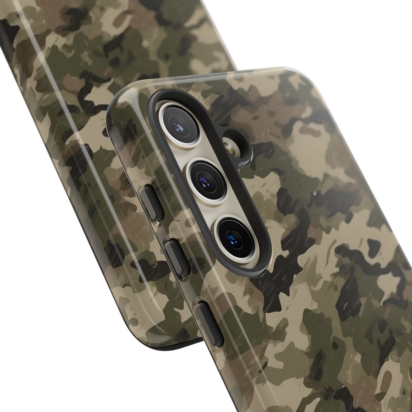 Classic Light Brown Camouflage – Premium Samsung Galaxy Case, Rugged and Stylish - BOGO Cases