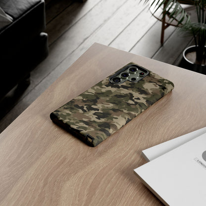 Classic Light Brown Camouflage – Premium Samsung Galaxy Case, Rugged and Stylish - BOGO Cases