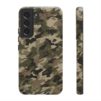 Classic Light Brown Camouflage – Premium Samsung Galaxy Case, Rugged and Stylish - BOGO Cases