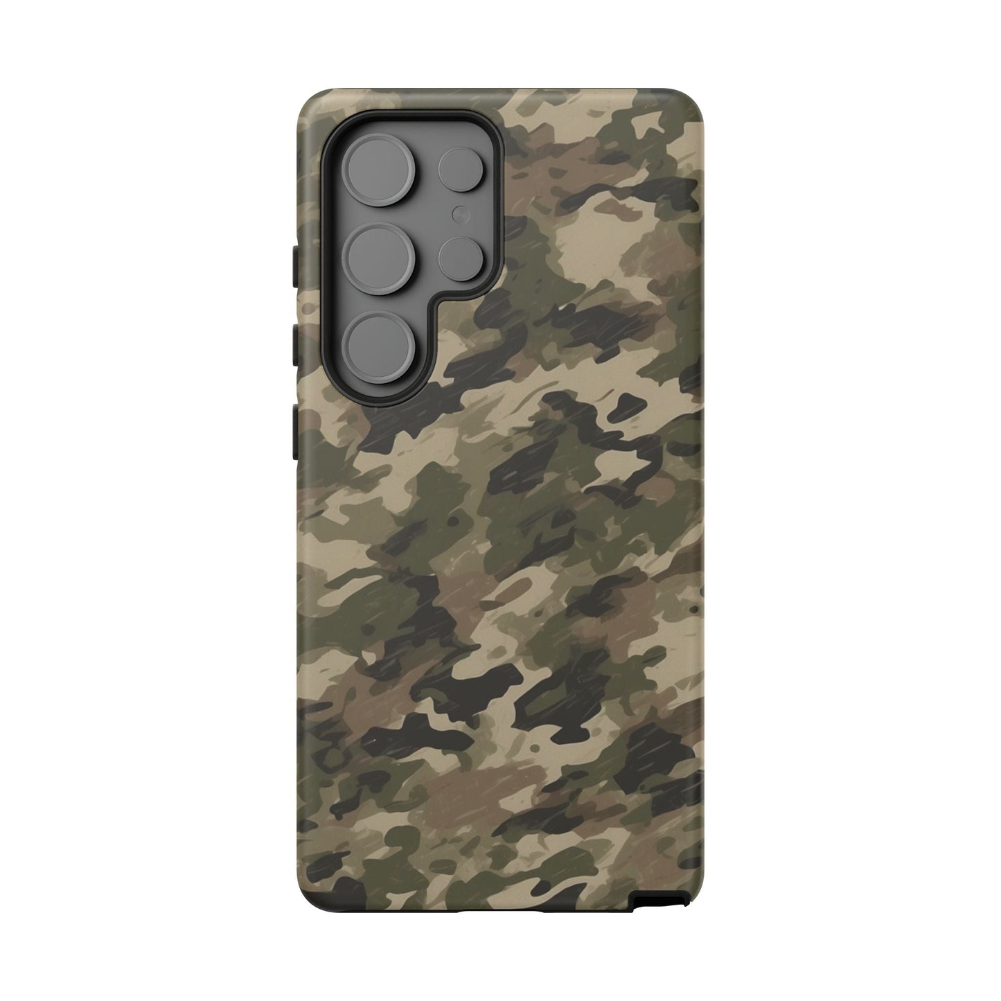 Classic Light Brown Camouflage – Premium Samsung Galaxy Case, Rugged and Stylish - BOGO Cases
