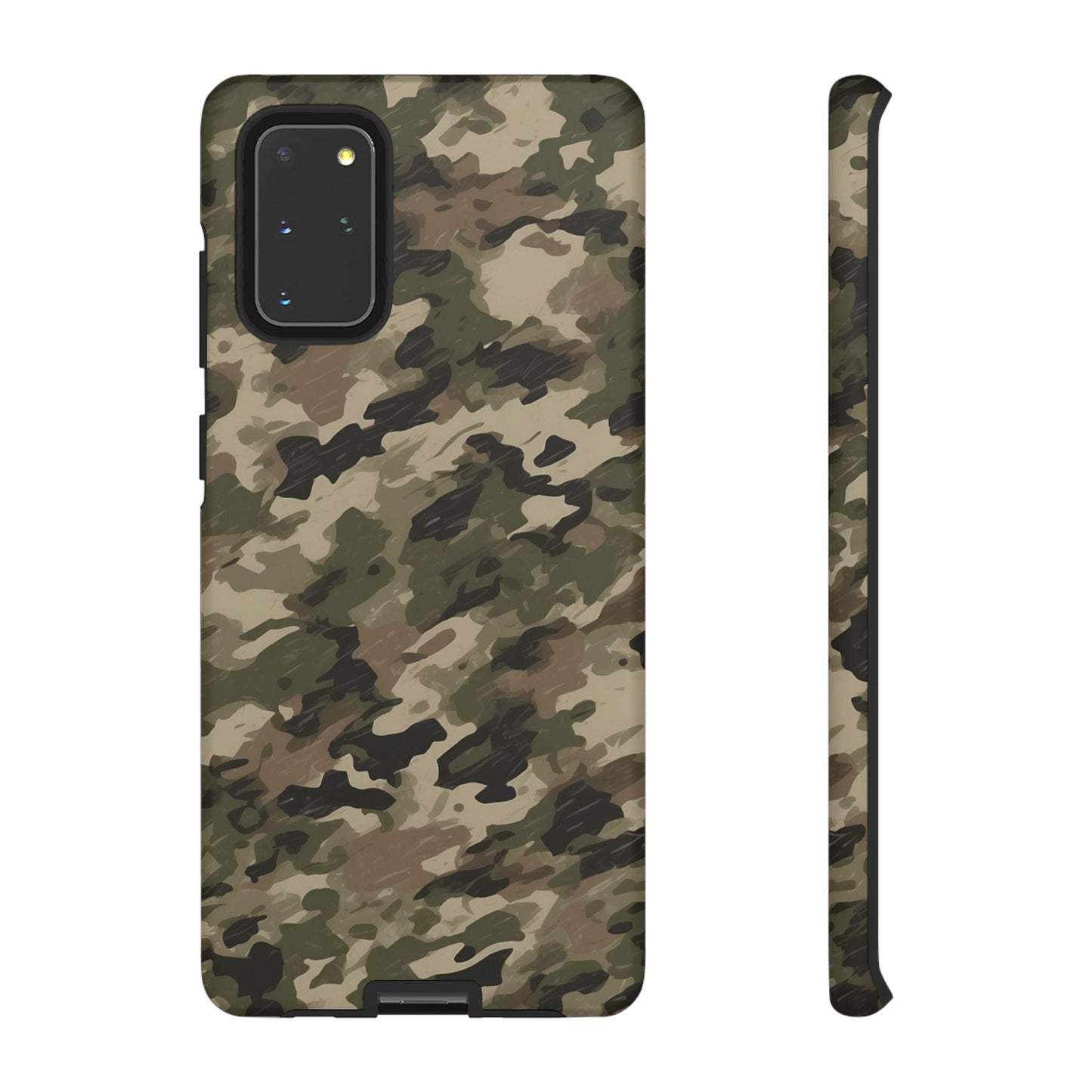 Classic Light Brown Camouflage – Premium Samsung Galaxy Case, Rugged and Stylish - BOGO Cases