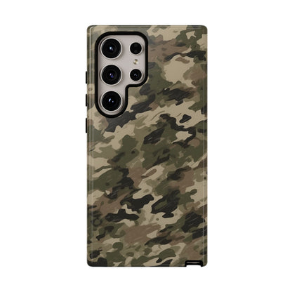 Classic Light Brown Camouflage – Premium Samsung Galaxy Case, Rugged and Stylish - BOGO Cases