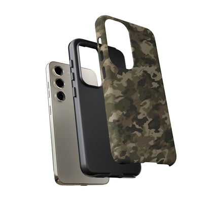 Classic Light Brown Camouflage – Premium Samsung Galaxy Case, Rugged and Stylish - BOGO Cases