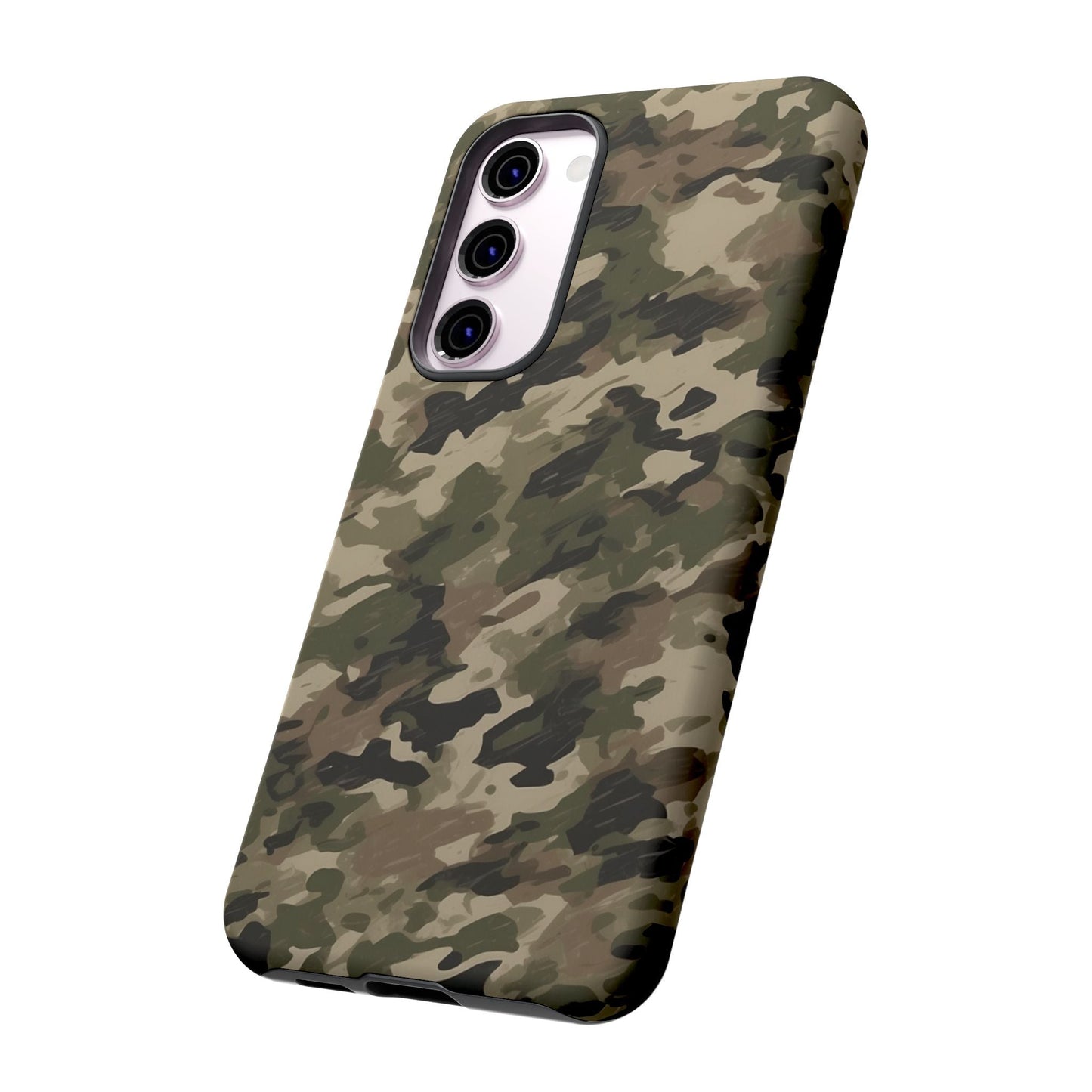 Classic Light Brown Camouflage – Premium Samsung Galaxy Case, Rugged and Stylish - BOGO Cases