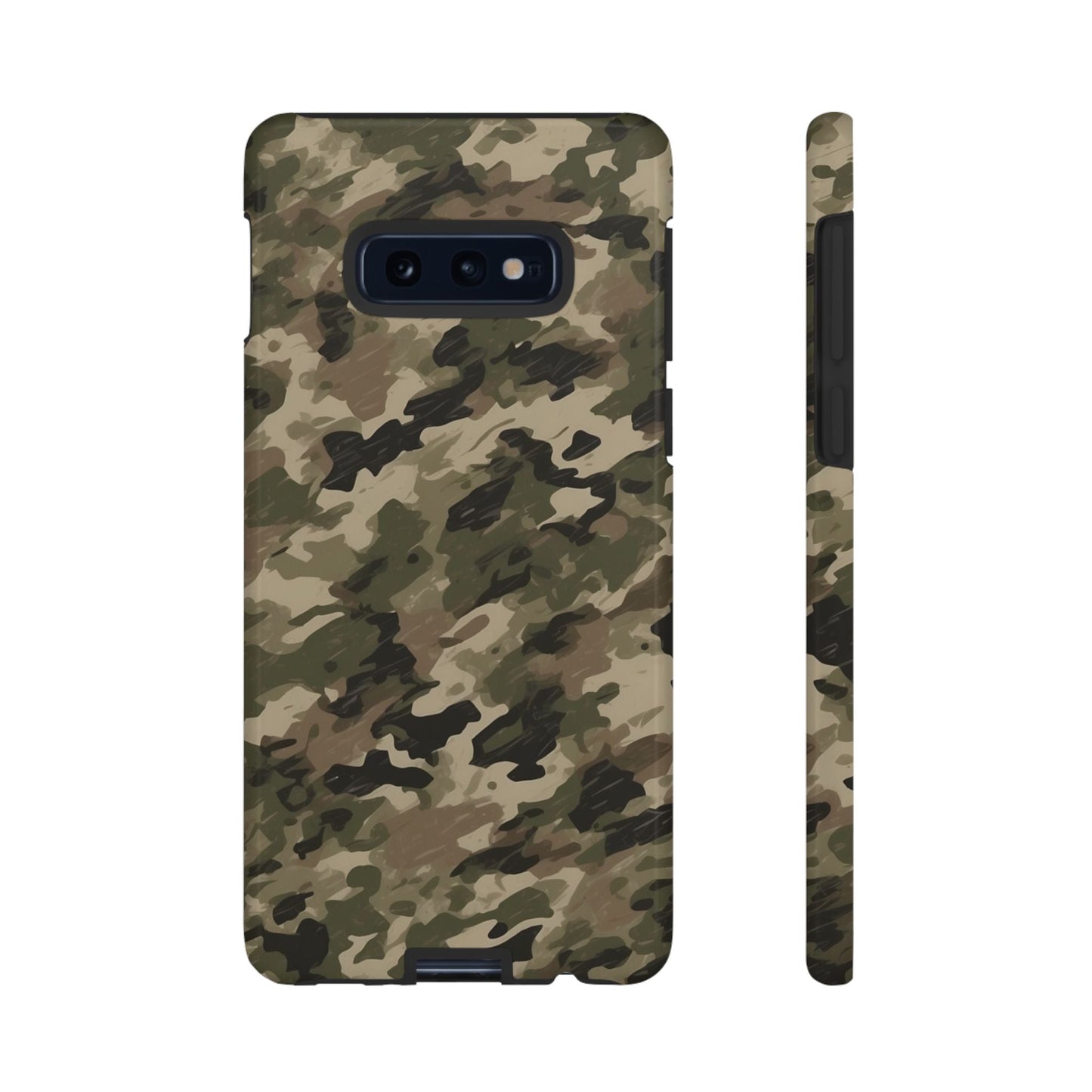 Classic Light Brown Camouflage – Premium Samsung Galaxy Case, Rugged and Stylish - BOGO Cases
