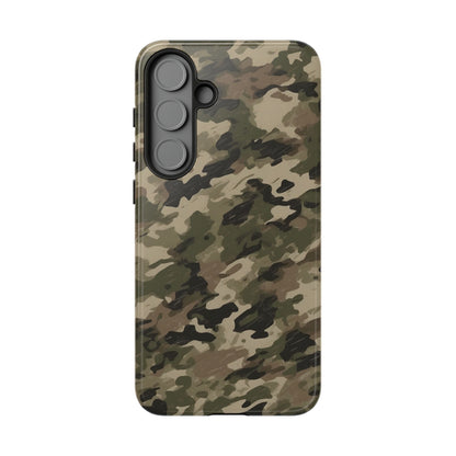 Classic Light Brown Camouflage – Premium Samsung Galaxy Case, Rugged and Stylish - BOGO Cases