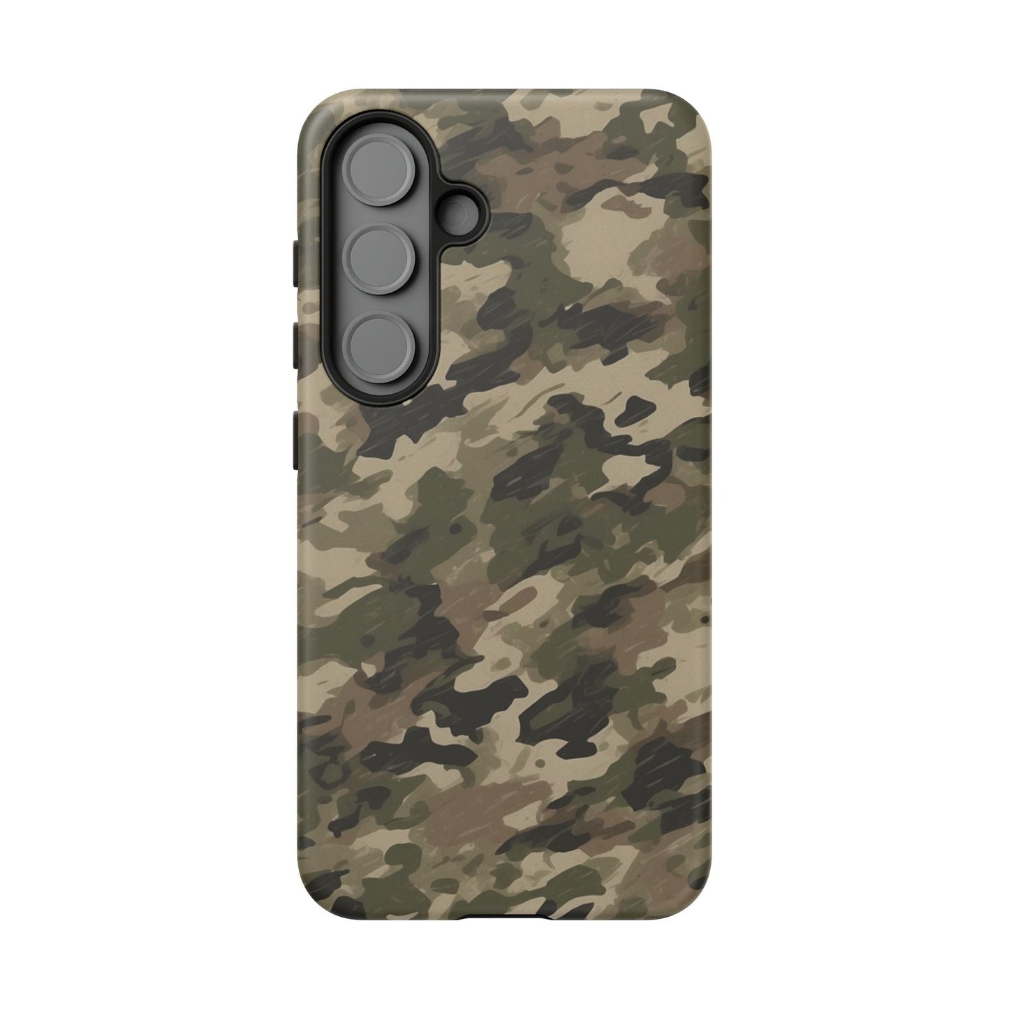 Classic Light Brown Camouflage – Premium Samsung Galaxy Case, Rugged and Stylish - BOGO Cases