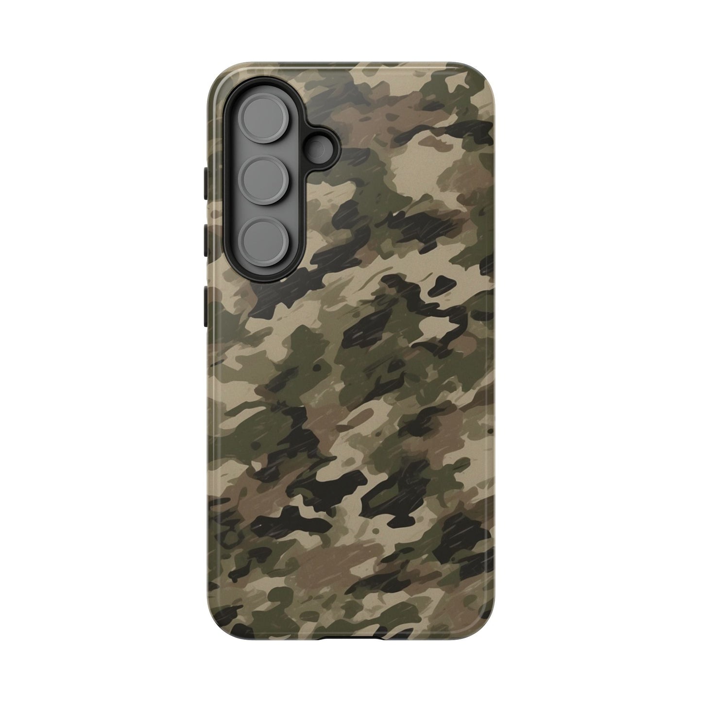 Classic Light Brown Camouflage – Premium Samsung Galaxy Case, Rugged and Stylish - BOGO Cases