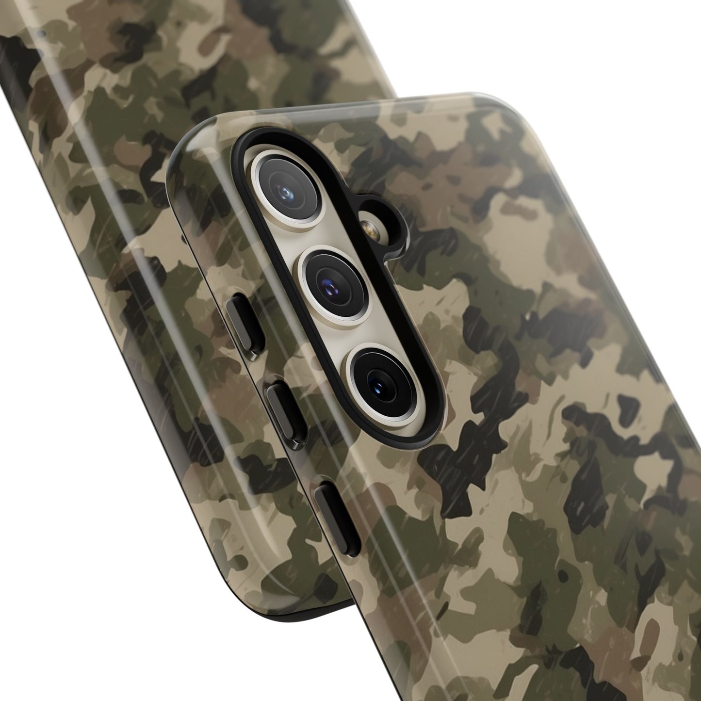 Classic Light Brown Camouflage – Premium Samsung Galaxy Case, Rugged and Stylish - BOGO Cases