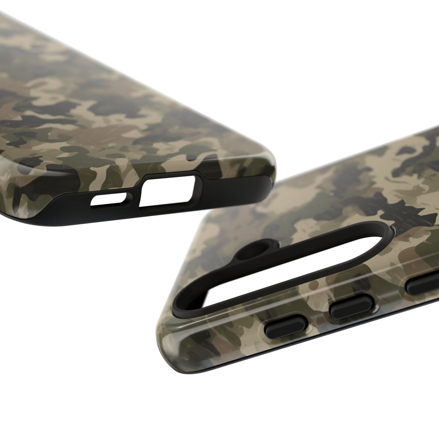 Classic Light Brown Camouflage – Premium Samsung Galaxy Case, Rugged and Stylish - BOGO Cases