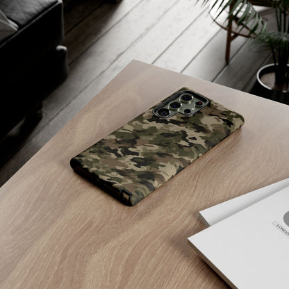 Classic Light Brown Camouflage – Premium Samsung Galaxy Case, Rugged and Stylish - BOGO Cases