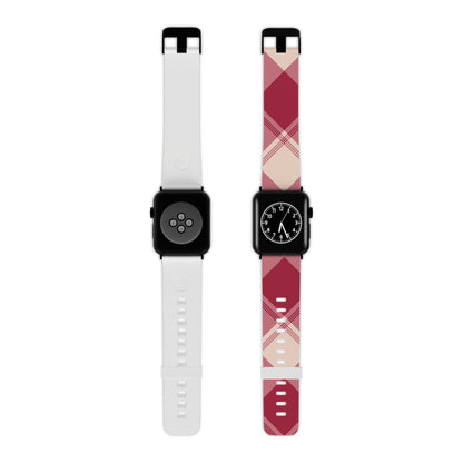 Classic Red Plaid  Apple Watch Band - BOGO Cases