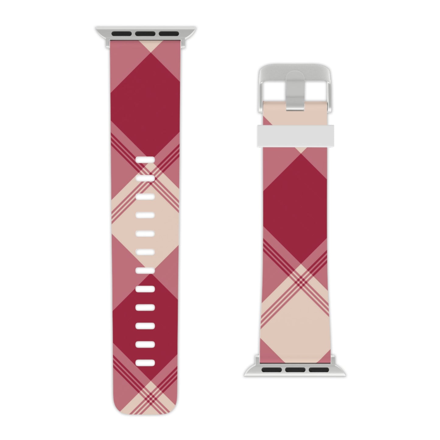 Classic Red Plaid  Apple Watch Band - BOGO Cases