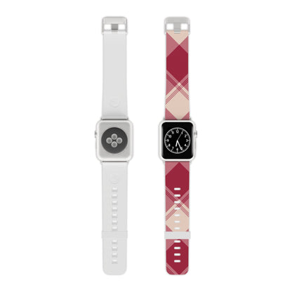 Classic Red Plaid  Apple Watch Band - BOGO Cases