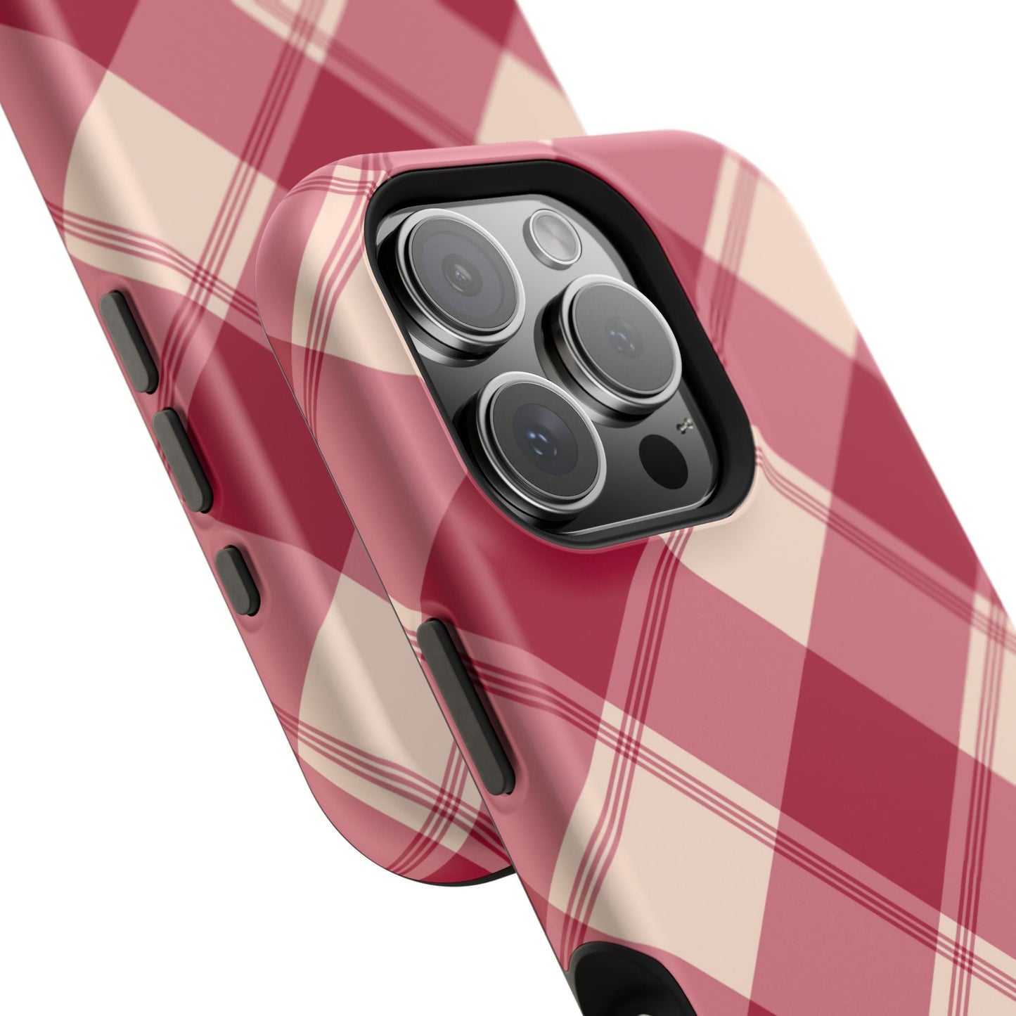 Classic Red Plaid MagSafe iPhone Case - BOGO Cases