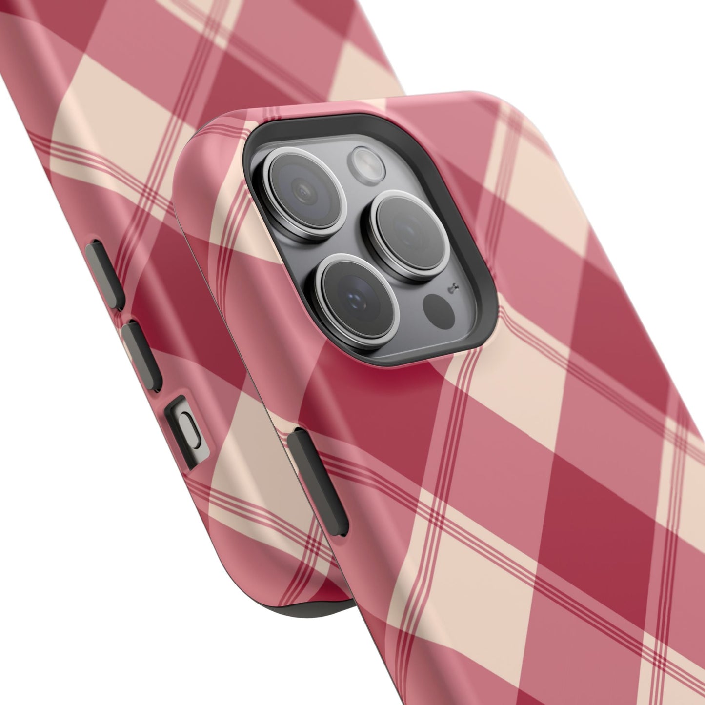 Classic Red Plaid MagSafe iPhone Case - BOGO Cases