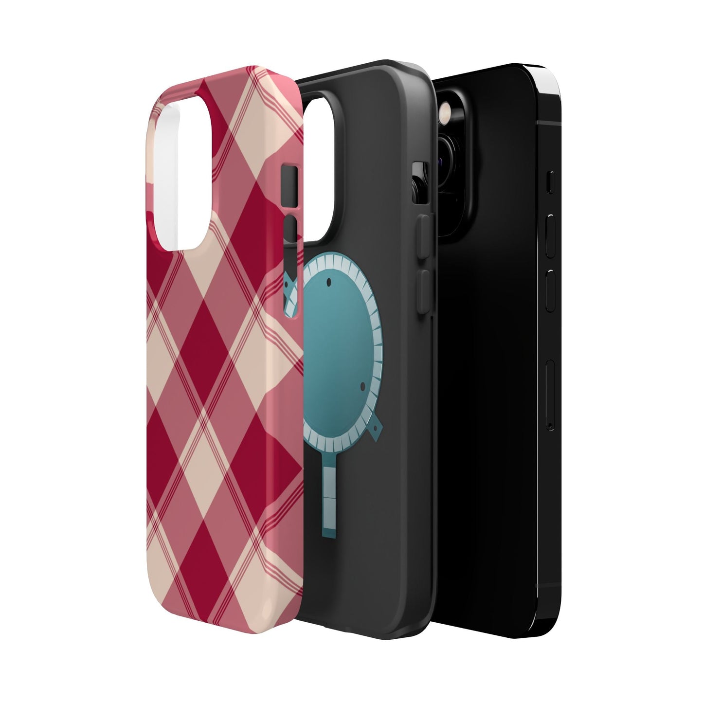 Classic Red Plaid MagSafe iPhone Case - BOGO Cases
