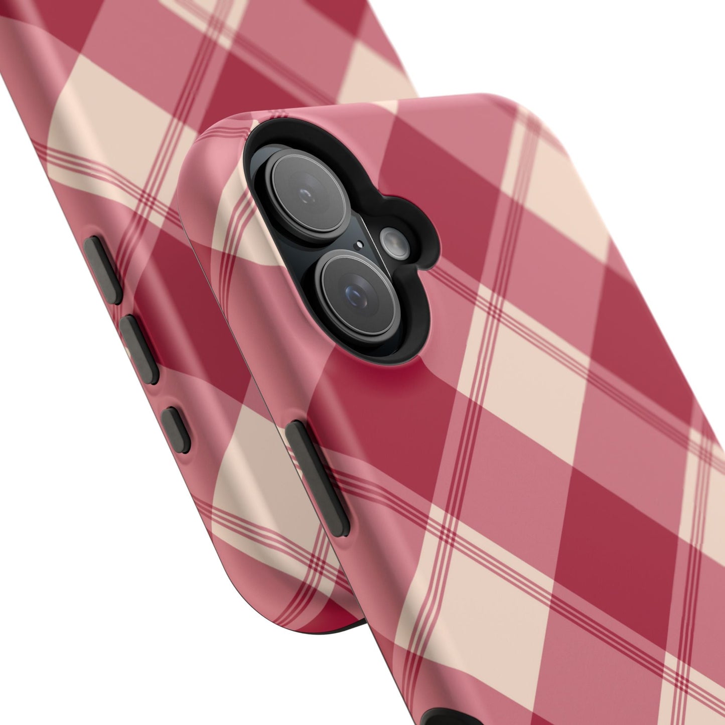 Classic Red Plaid MagSafe iPhone Case - BOGO Cases