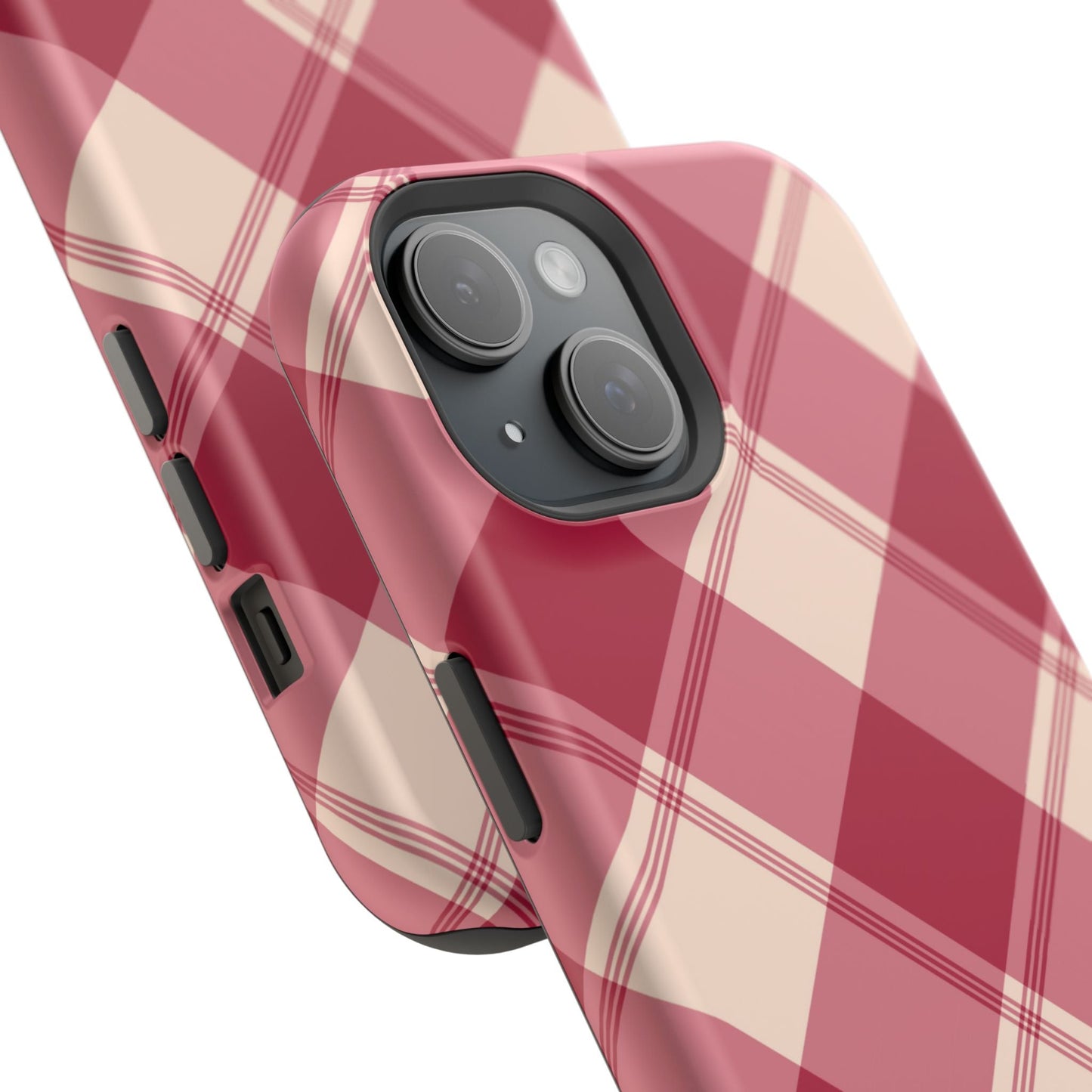 Classic Red Plaid MagSafe iPhone Case - BOGO Cases