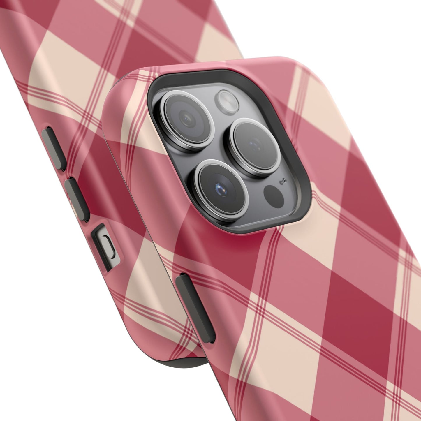 Classic Red Plaid MagSafe iPhone Case - BOGO Cases