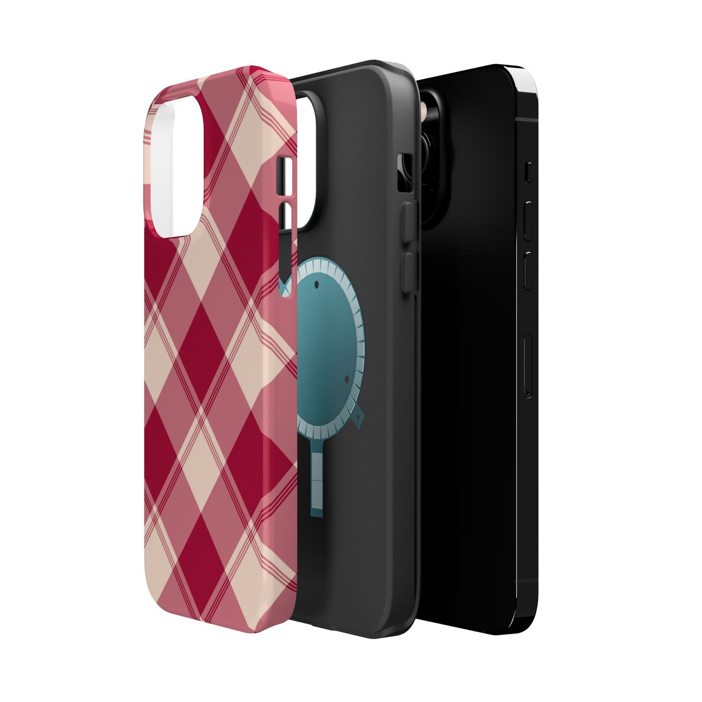 Classic Red Plaid MagSafe iPhone Case - BOGO Cases