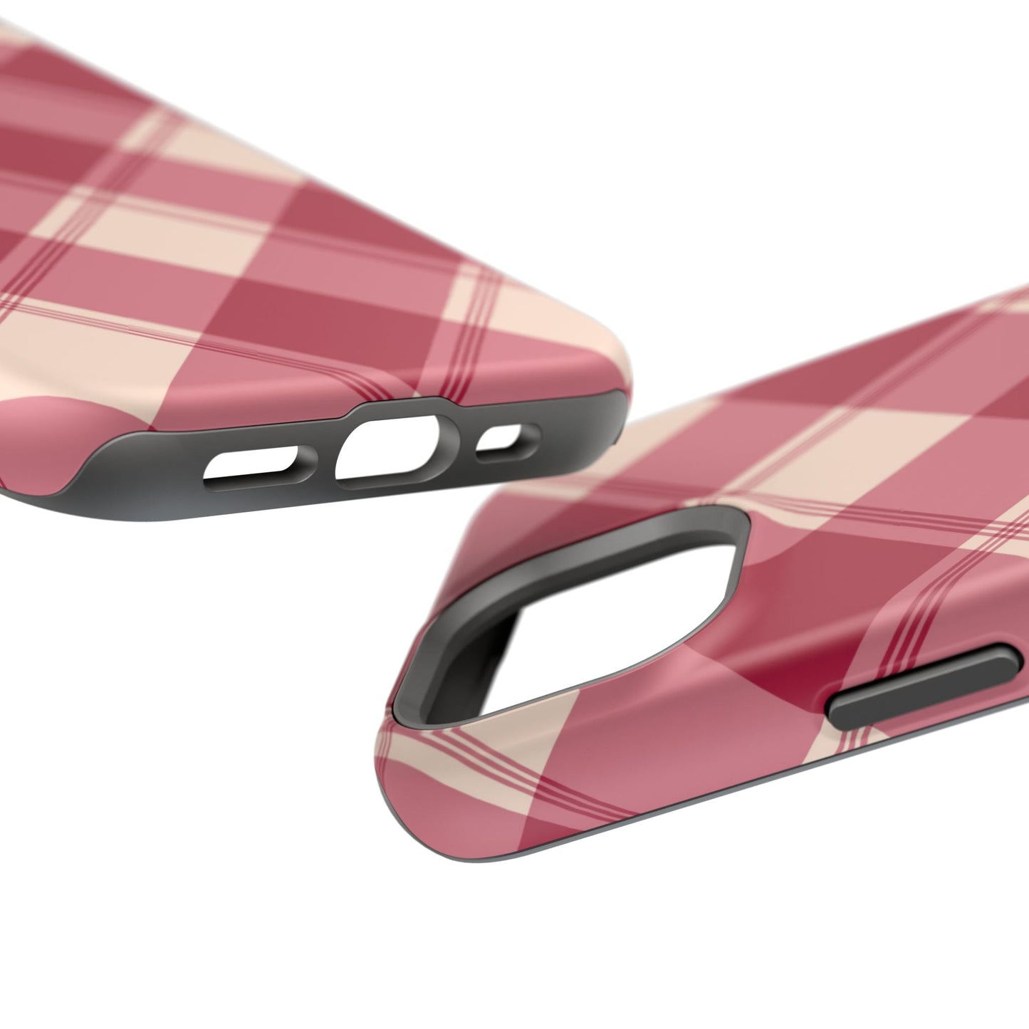 Classic Red Plaid MagSafe iPhone Case - BOGO Cases