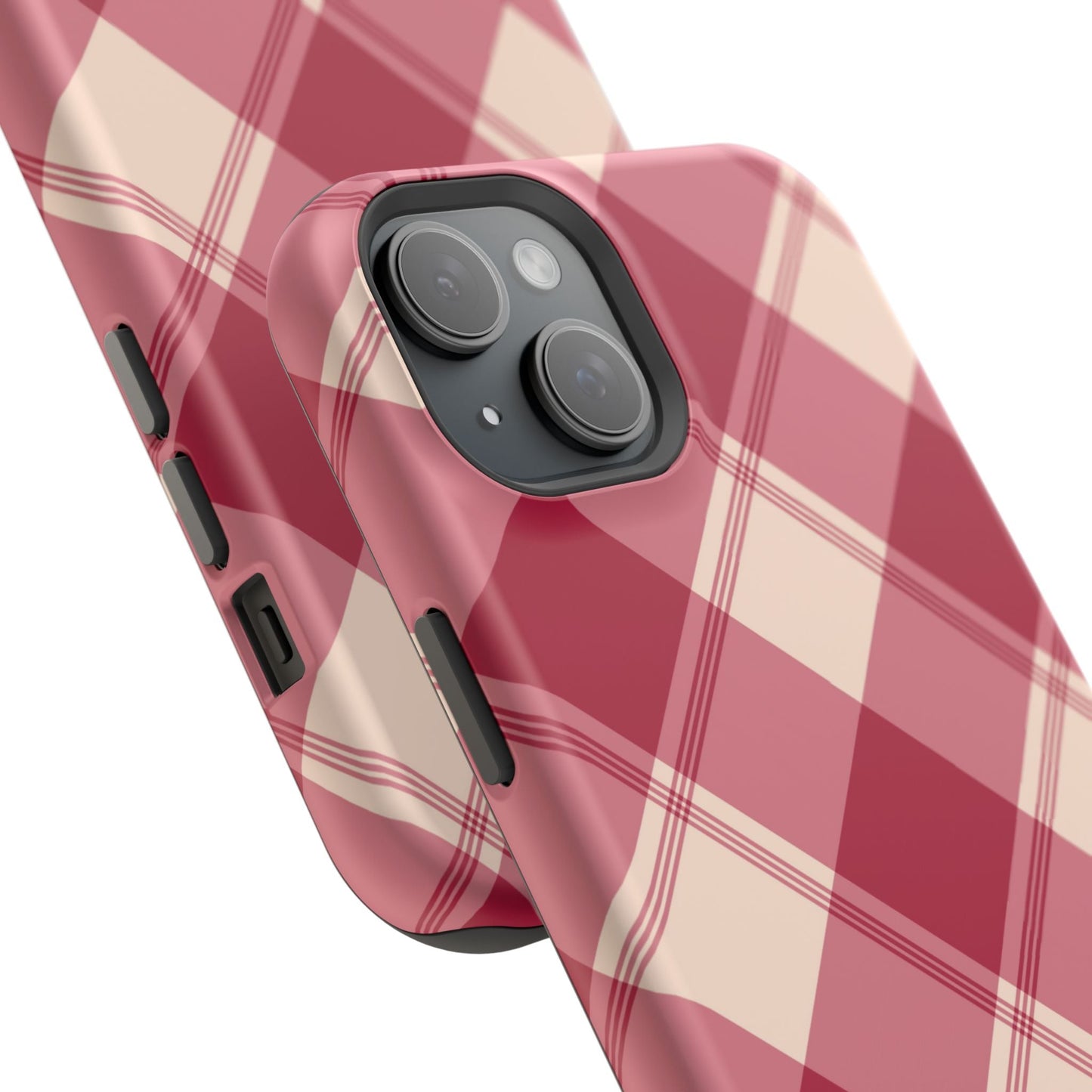 Classic Red Plaid MagSafe iPhone Case - BOGO Cases