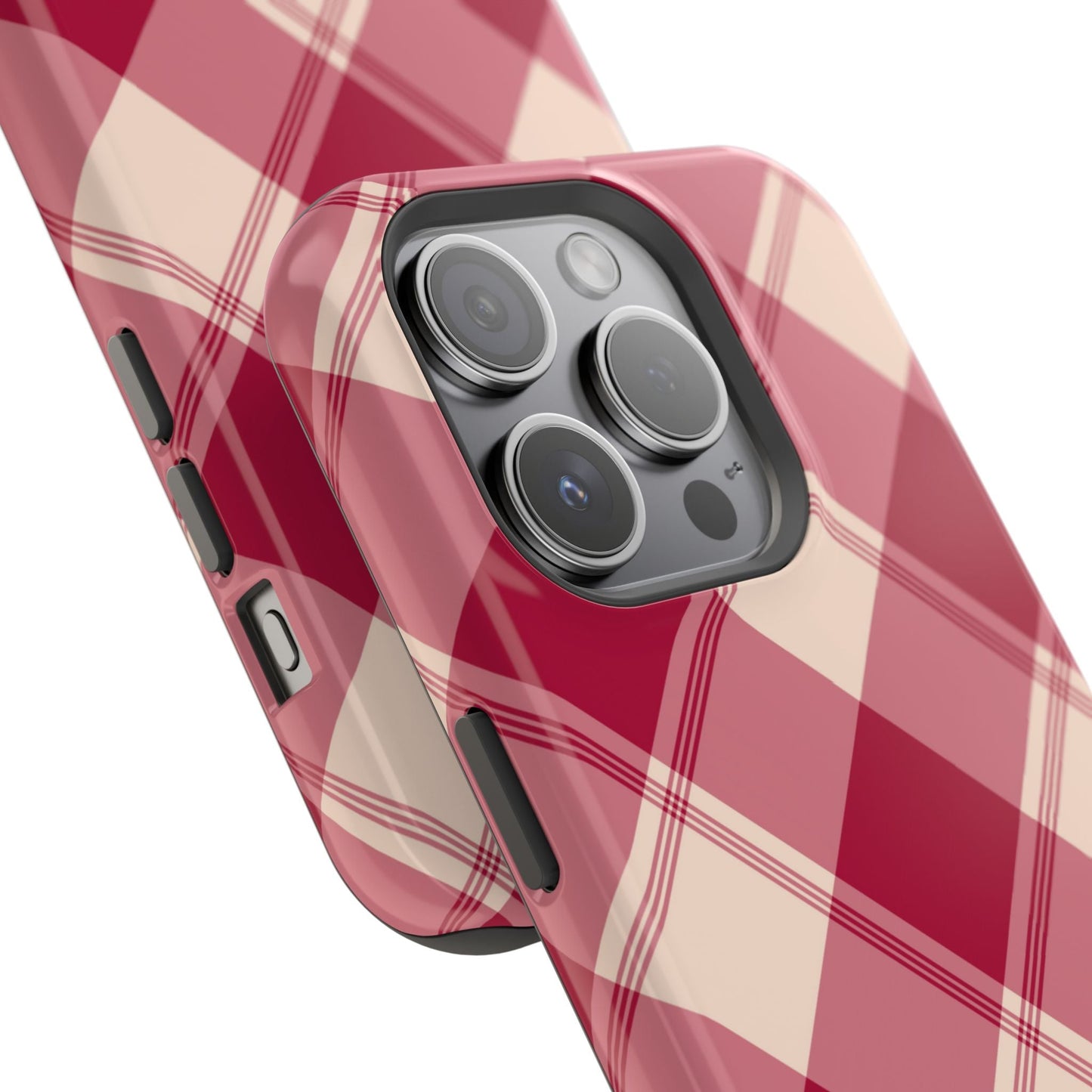 Classic Red Plaid MagSafe iPhone Case - BOGO Cases