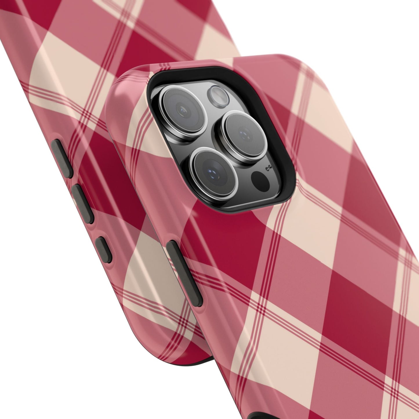 Classic Red Plaid MagSafe iPhone Case - BOGO Cases